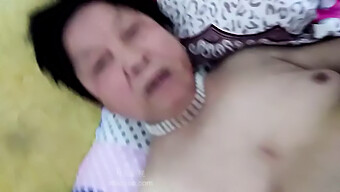 Grey-Haired Chinese Woman Engages In Sexual Intercourse