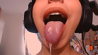 Unforgettable Compilation Of Ahegao Camgirls' Spitting Fetishes - Hentai And Anime