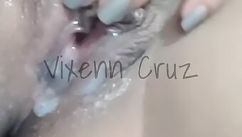 A Filipina Girl Pleasures Herself And Swallows Her Own Cum In A Real Orgasm Video