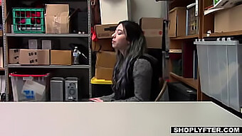 High-Definition Video Of A Caught Shoplifting Stepdaughter Punished By Her Father With Sex