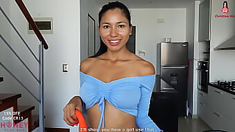 Christina Rio Pleasures Herself With A Sex Toy Before Sharing Her Love With A Man - Pov And Close-Up Action