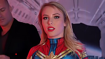 Dixie Lynn'S Superheroine Roleplay With A Big Cock And Pussyfucking