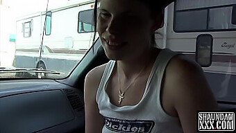 Holly Lane'S Surprise Blowjob In My Truck After Connecting On Myspace