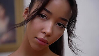 Intense Encounter With Slender Filipino Beauty Lia Lin, Featuring Petite Breasts And Skilled Oral Skills