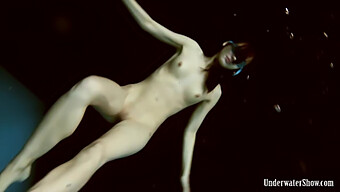 Vera Brass, A Young European Beauty, Strips Down And Swims Underwater In A Steamy Video