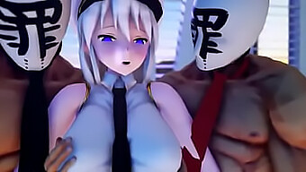 Azurlane'In Büyük Hentai Penisiyle 3d Sakso Deneyimi