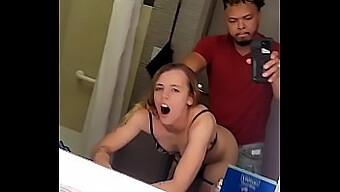 Teen Sorority Girls Engage In Sexual Activities In A Hotel Bathroom After Meeting At A College Club