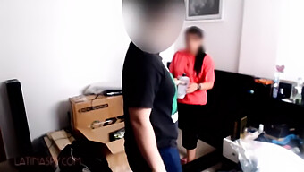 Une Femme De Ménage Latine Aux Courbes Généreuses Est Vigoureusement Pénétrée.