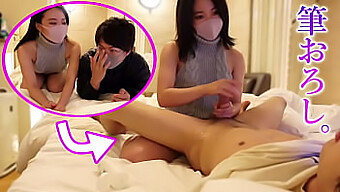 Première Expérience De Branlette D'Un Garçon Japonais Amateur - Éjaculation Intense Et Chevauchée En Cowgirl