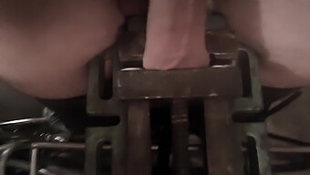 Clamping Testicles For Pleasure